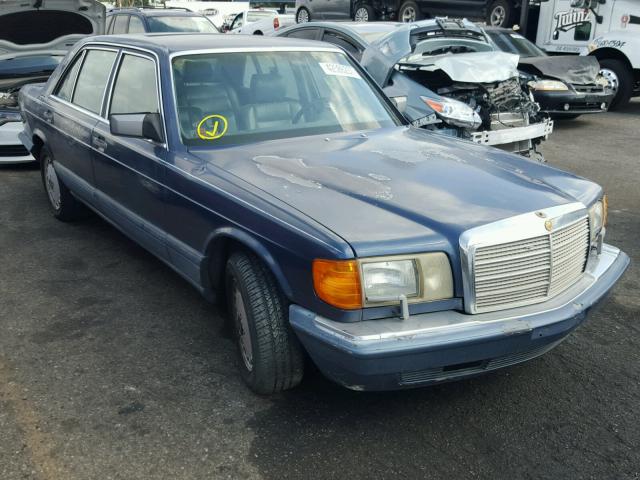 WDBCA25D1LA523624 - 1990 MERCEDES-BENZ 300 SEL BLUE photo 1