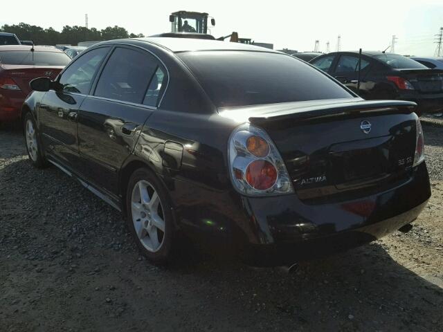 1N4BL11E82C254448 - 2002 NISSAN ALTIMA SE BLACK photo 3