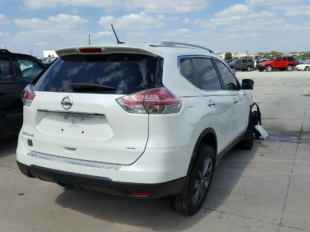 5N1AT2MT0GC914880 - 2016 NISSAN ROGUE S WHITE photo 4