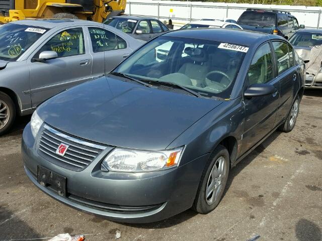 1G8AZ55F27Z133105 - 2007 SATURN ION TURQUOISE photo 2