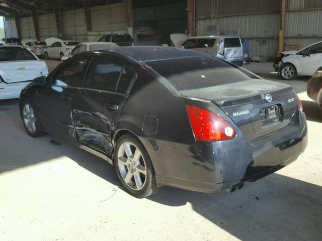 1N4BA41E84C801518 - 2004 NISSAN MAXIMA SE BLACK photo 3