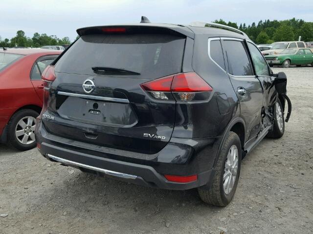 5N1AT2MV2HC895543 - 2017 NISSAN ROGUE SV BLACK photo 4