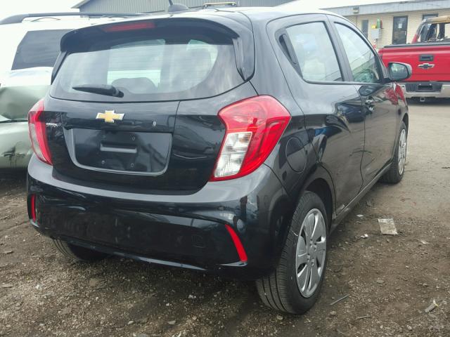 KL8CB6SA2GC551077 - 2016 CHEVROLET SPARK LS BLACK photo 4