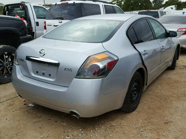 1N4AL2APXCN477079 - 2012 NISSAN ALTIMA BAS SILVER photo 4