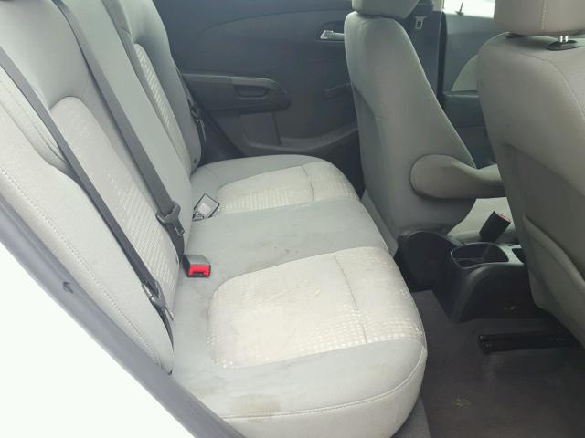 1G1JA5SHXD4132322 - 2013 CHEVROLET SONIC LS 白色 照片 6