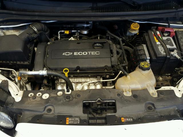 1G1JA5SHXD4132322 - 2013 CHEVROLET SONIC LS 白色 照片 7