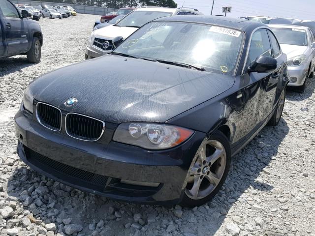 WBAUP9C5XBVL90441 - 2011 BMW 128 I შავი ფოტო 2