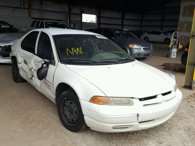 1B3EJ46X9WN214237 - 1998 DODGE STRATUS WHITE photo 1