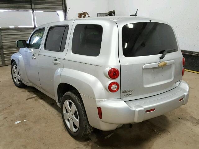 3GNCA13B69S589307 - 2009 CHEVROLET HHR LS ვერცხლისფერი ფოტო 3