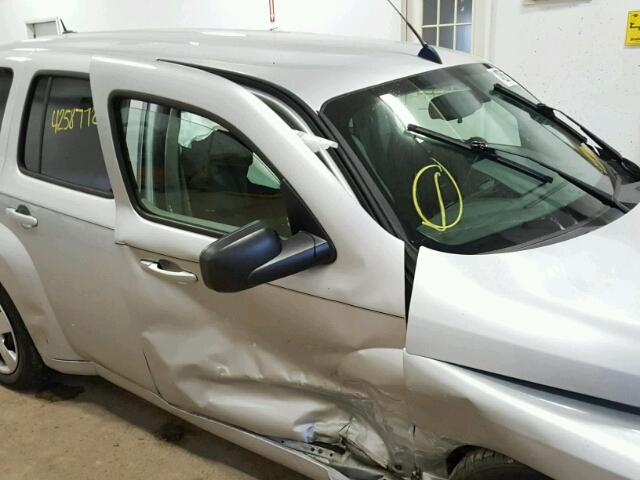 3GNCA13B69S589307 - 2009 CHEVROLET HHR LS ვერცხლისფერი ფოტო 9
