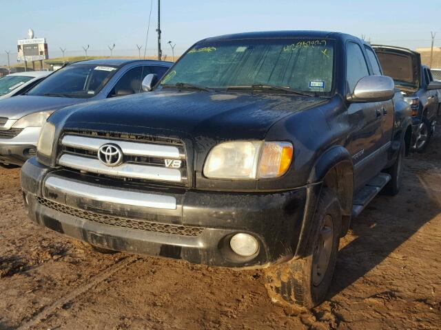 5TBRT34123S353420 - 2003 TOYOTA TUNDRA ACC BLACK photo 2