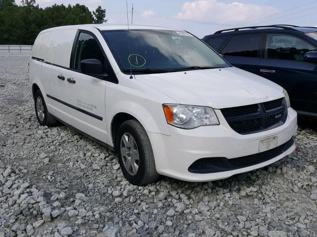 2C4JDGAGXCR307988 - 2012 DODGE RAM VAN WHITE photo 1