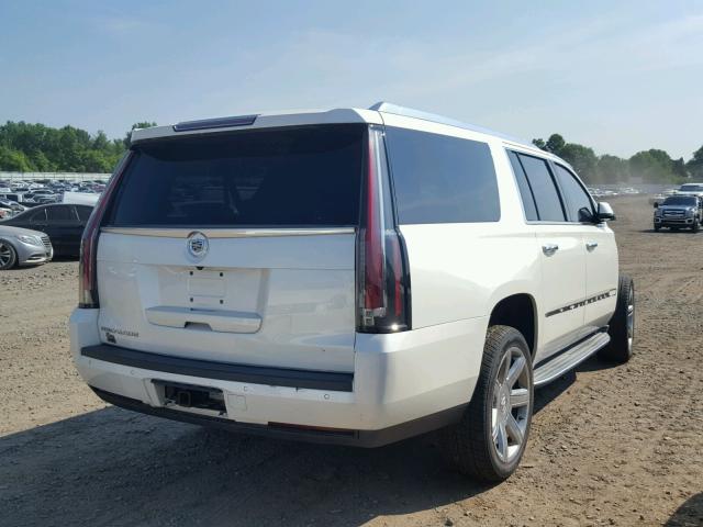 1GYS3HKJ2FR298716 - 2015 CADILLAC ESCALADE E WHITE photo 4