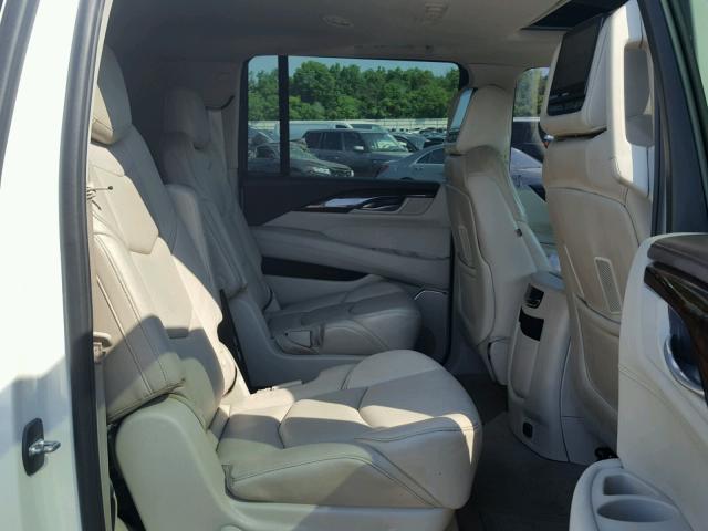 1GYS3HKJ2FR298716 - 2015 CADILLAC ESCALADE E WHITE photo 6