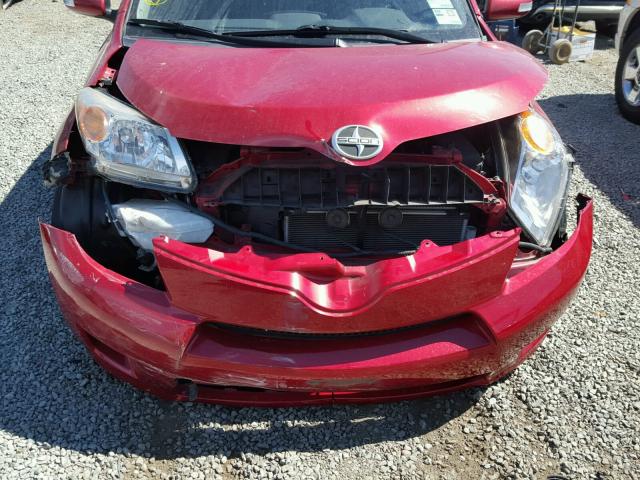 JTKKU10488J030996 - 2008 TOYOTA SCION XD RED photo 7