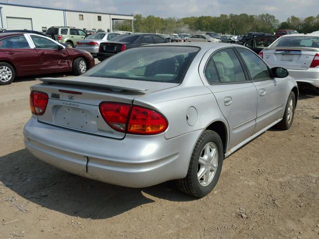 1G3NL52F43C208252 - 2003 OLDSMOBILE ALERO GL SILVER photo 4