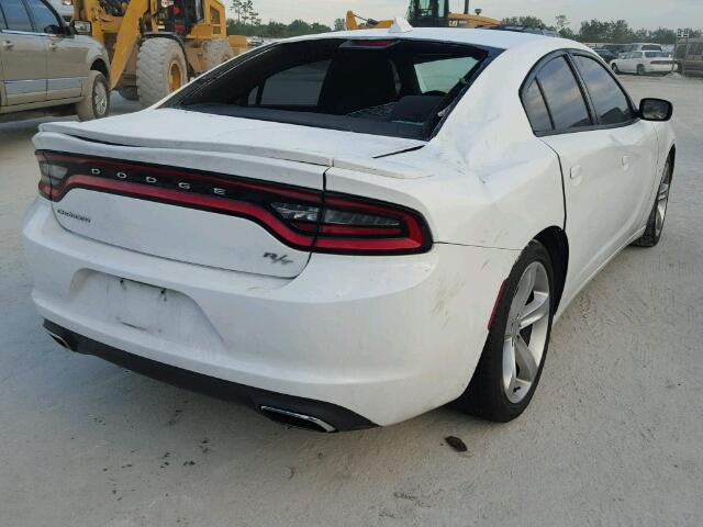 2C3CDXCT1GH178347 - 2016 DODGE CHARGER R/ WHITE photo 4