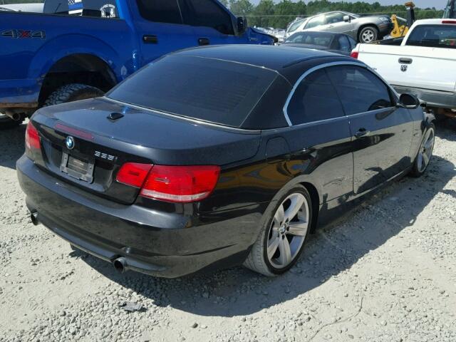 WBAWL73559PX44924 - 2009 BMW 335 BLACK photo 4