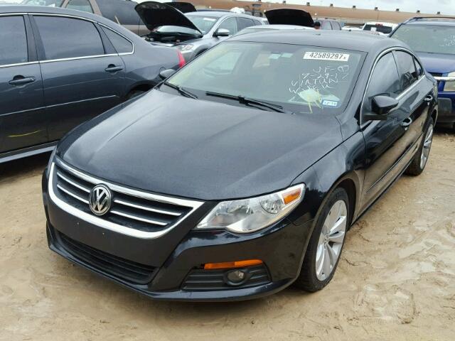 WVWML7AN0AE509649 - 2010 VOLKSWAGEN CC BLACK photo 2