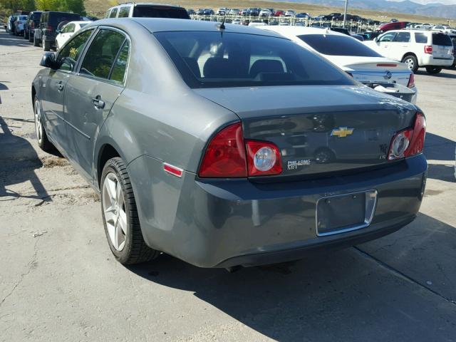 1G1ZG57N494118830 - 2009 CHEVROLET MALIBU LS GRAY photo 3