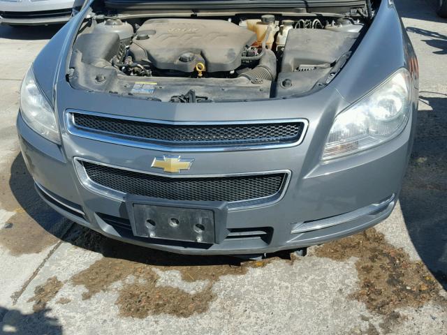 1G1ZG57N494118830 - 2009 CHEVROLET MALIBU LS GRAY photo 7