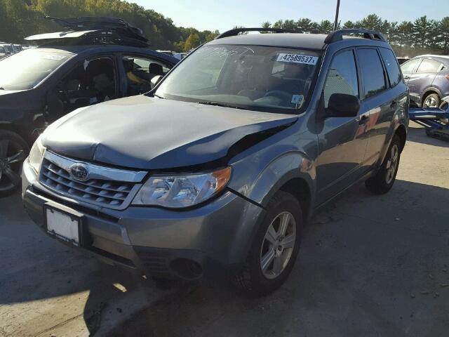 JF2SHABC3CH415626 - 2012 SUBARU FORESTER GRAY photo 2