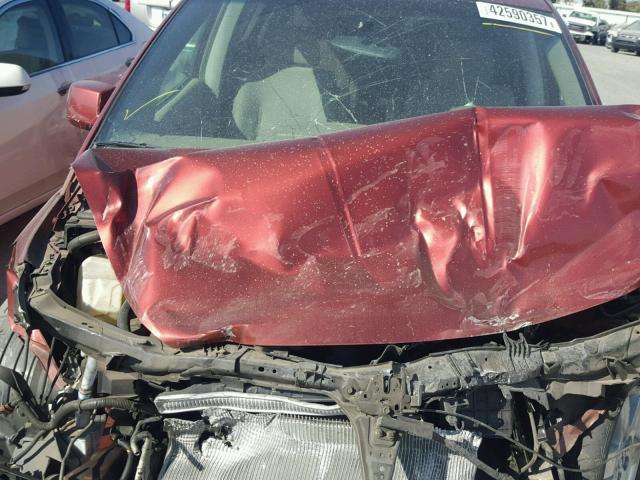 5N1BV28U04N326124 - 2004 NISSAN QUEST RED photo 7