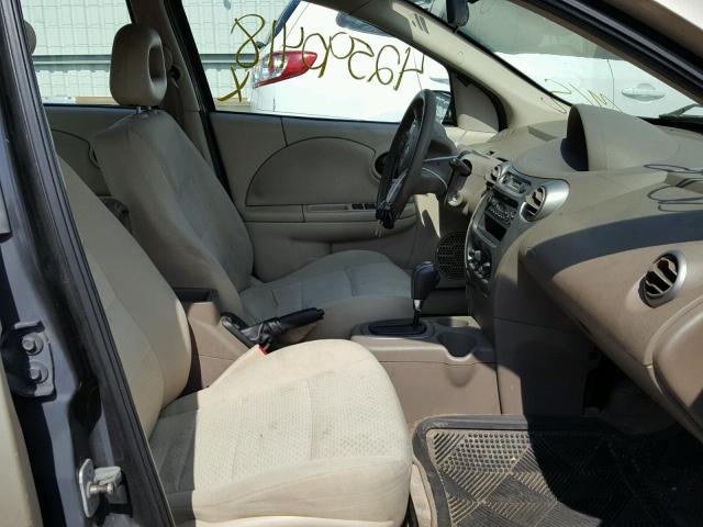 1G8AJ52F15Z124338 - 2005 SATURN ION LEVEL GOLD photo 5