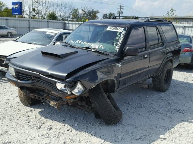 JT3VN39WXP0125490 - 1993 TOYOTA 4RUNNER BLACK photo 2