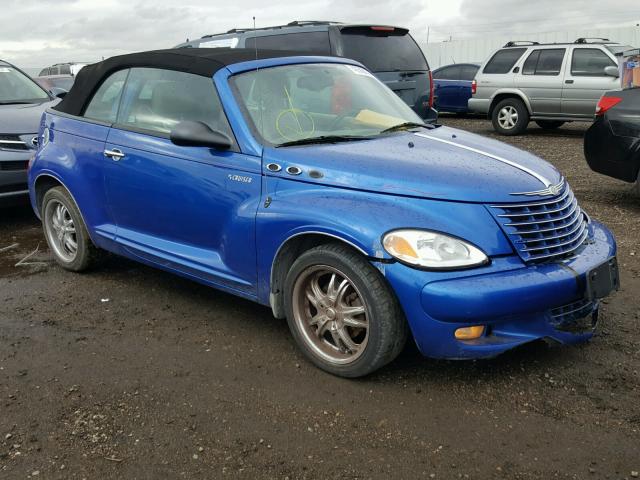 3C3AY75S35T326969 - 2005 CHRYSLER PT CRUISER BLUE photo 1