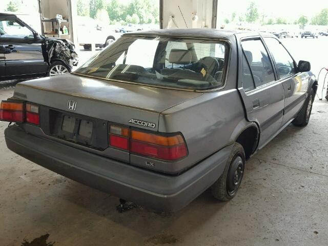 JHMBA5433GC114251 - 1986 HONDA ACCORD LX GRAY photo 4