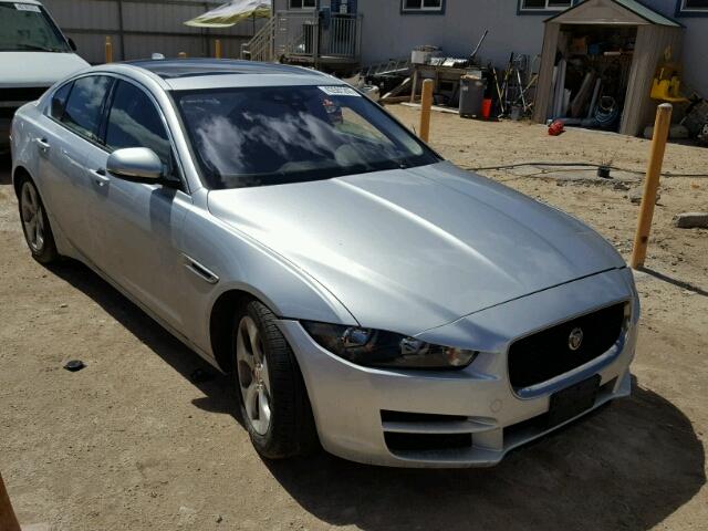 SAJAR4BG9HA962722 - 2017 JAGUAR XE BASE SILVER photo 1