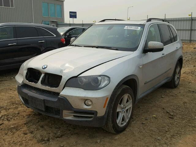 5UXFE83517LZ38212 - 2007 BMW X5 4.8I SILVER photo 2