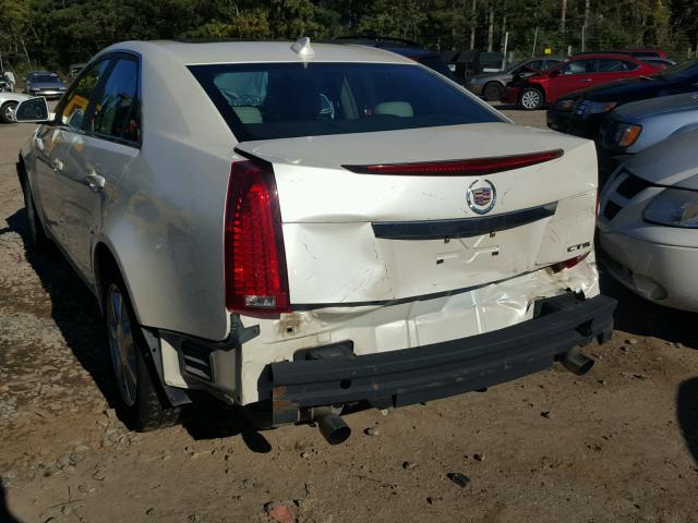 1G6DF577490169096 - 2009 CADILLAC CTS WHITE photo 9