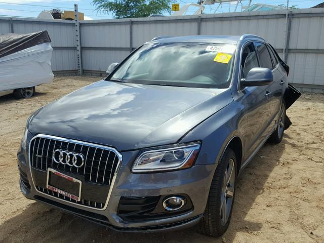 WA1CMAFPXEA103353 - 2014 AUDI Q5 TDI GRAY photo 2