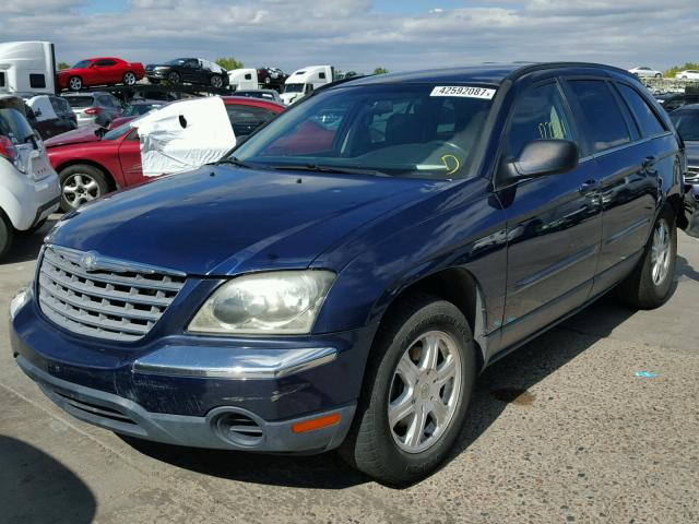 2A4GM68426R682806 - 2006 CHRYSLER PACIFICA T BLUE photo 2