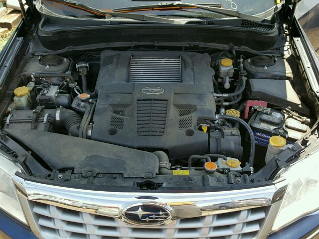 JF2SHGGCXCH435724 - 2012 SUBARU FORESTER T BLUE photo 7