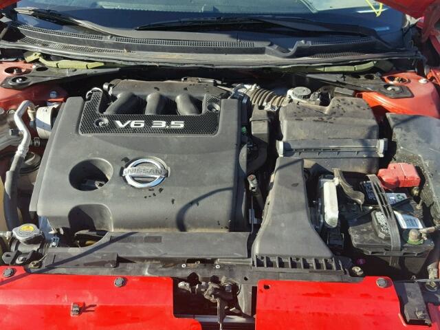 1N4BL24E58C237276 - 2008 NISSAN ALTIMA 3.5 RED photo 7