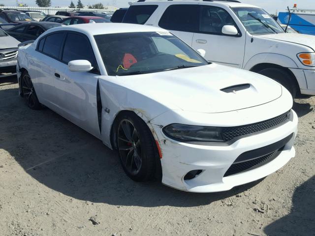 2C3CDXGJ2GH322545 - 2016 DODGE CHARGER R/ WHITE photo 1