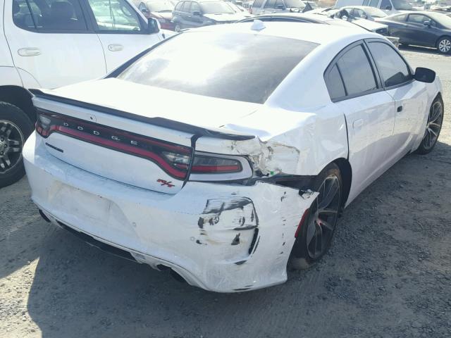 2C3CDXGJ2GH322545 - 2016 DODGE CHARGER R/ WHITE photo 4