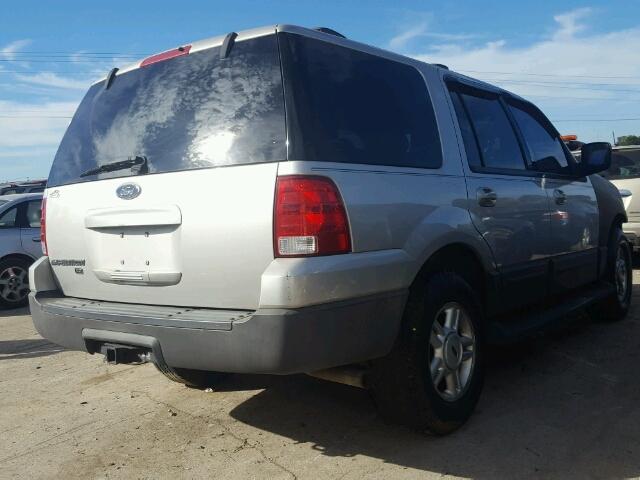 1FMPU16L34LB03987 - 2004 FORD EXPEDITION SILVER photo 4