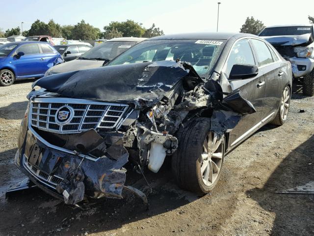 2G61P5S32D9220582 - 2013 CADILLAC XTS LUXURY BLACK photo 2