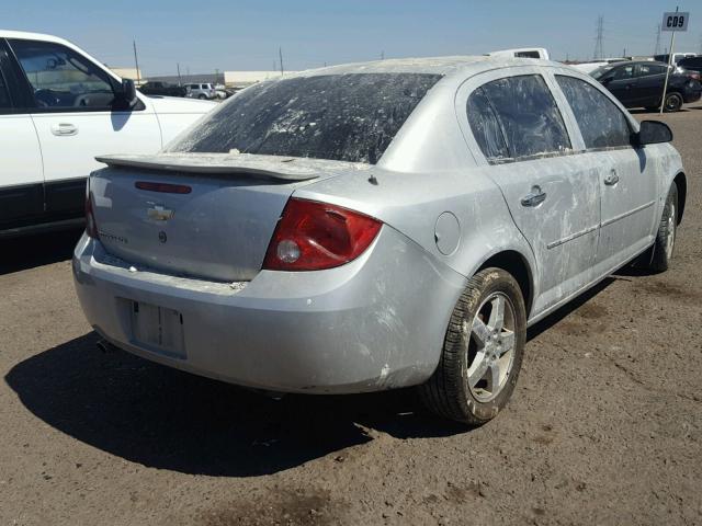 1G1AZ55FX77150972 - 2007 CHEVROLET COBALT LTZ SILVER photo 4