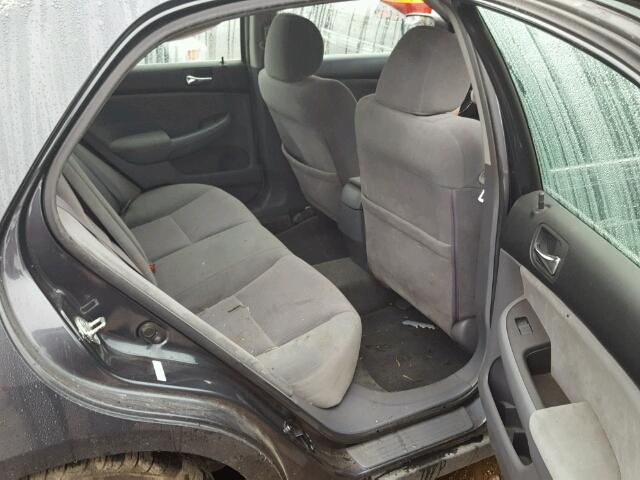 1HGCM56304A154208 - 2004 HONDA ACCORD LX GRAY photo 6