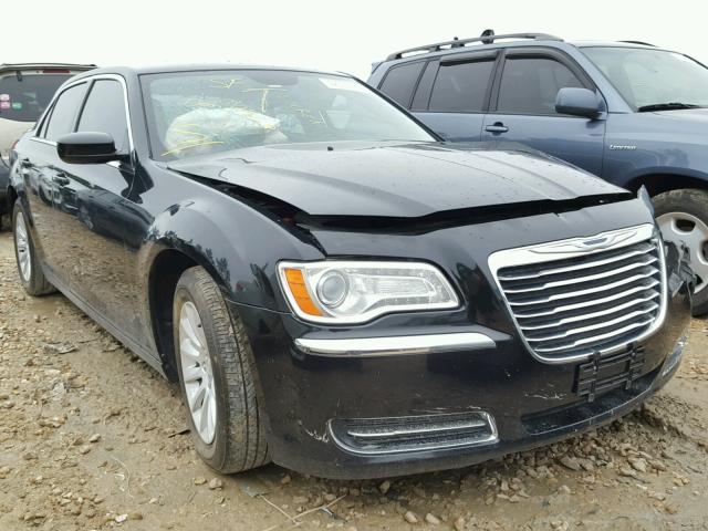 2C3CCAAG8DH551451 - 2013 CHRYSLER 300 BLACK photo 1