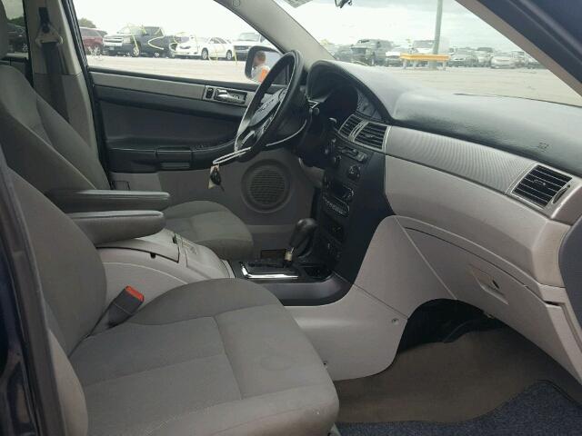 2A8GM48L88R642792 - 2008 CHRYSLER PACIFICA ლურჯი ფოტო 5