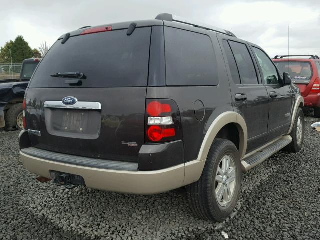 1FMEU74E87UB57959 - 2007 FORD EXPLORER E BROWN photo 4