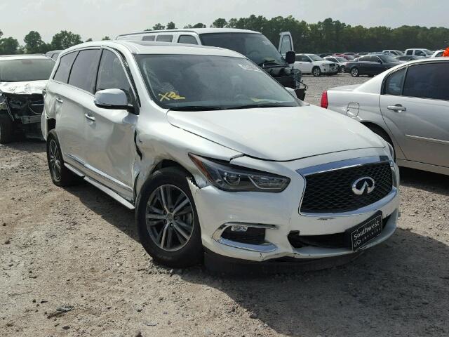 5N1DL0MN8JC505259 - 2018 INFINITI QX60 WHITE photo 1