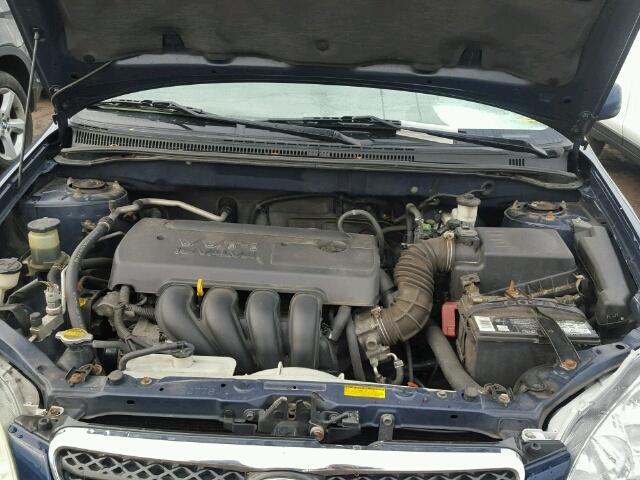 2T1BR32E85C357738 - 2005 TOYOTA COROLLA CE BLUE photo 7