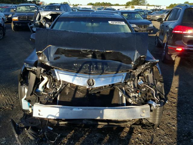 JH4CU2E63BC009186 - 2011 ACURA TSX BLACK photo 7